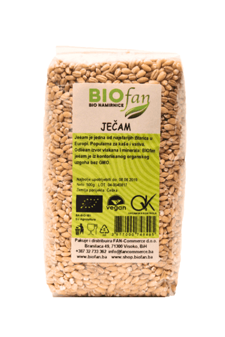Ječam 500g | BIOfan Shop - Organska hrana